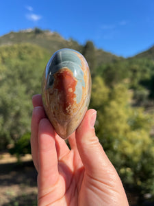 Polychrome Jasper Heart