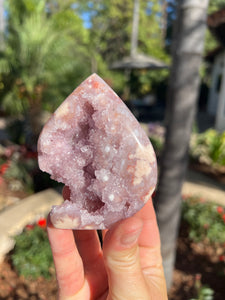 Lavender Pink Amethyst Flame