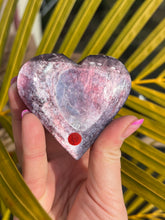 Load image into Gallery viewer, Gem Lepidolite Heart