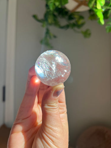 Rainbow Quartz Sphere