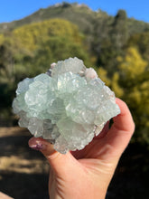 Load image into Gallery viewer, Green Apophyllite with Peach Stilbite