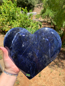 Sodalite Heart