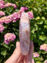 Load image into Gallery viewer, Pink Amethyst Druzy Heart on Stand