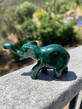 Load image into Gallery viewer, Malachite Elephant