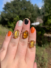 Load image into Gallery viewer, Amber Sterling Silver Rings *Variety