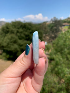 Larimar Shell Cabochon 140AC