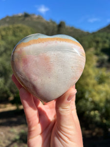 Polychrome Jasper Heart