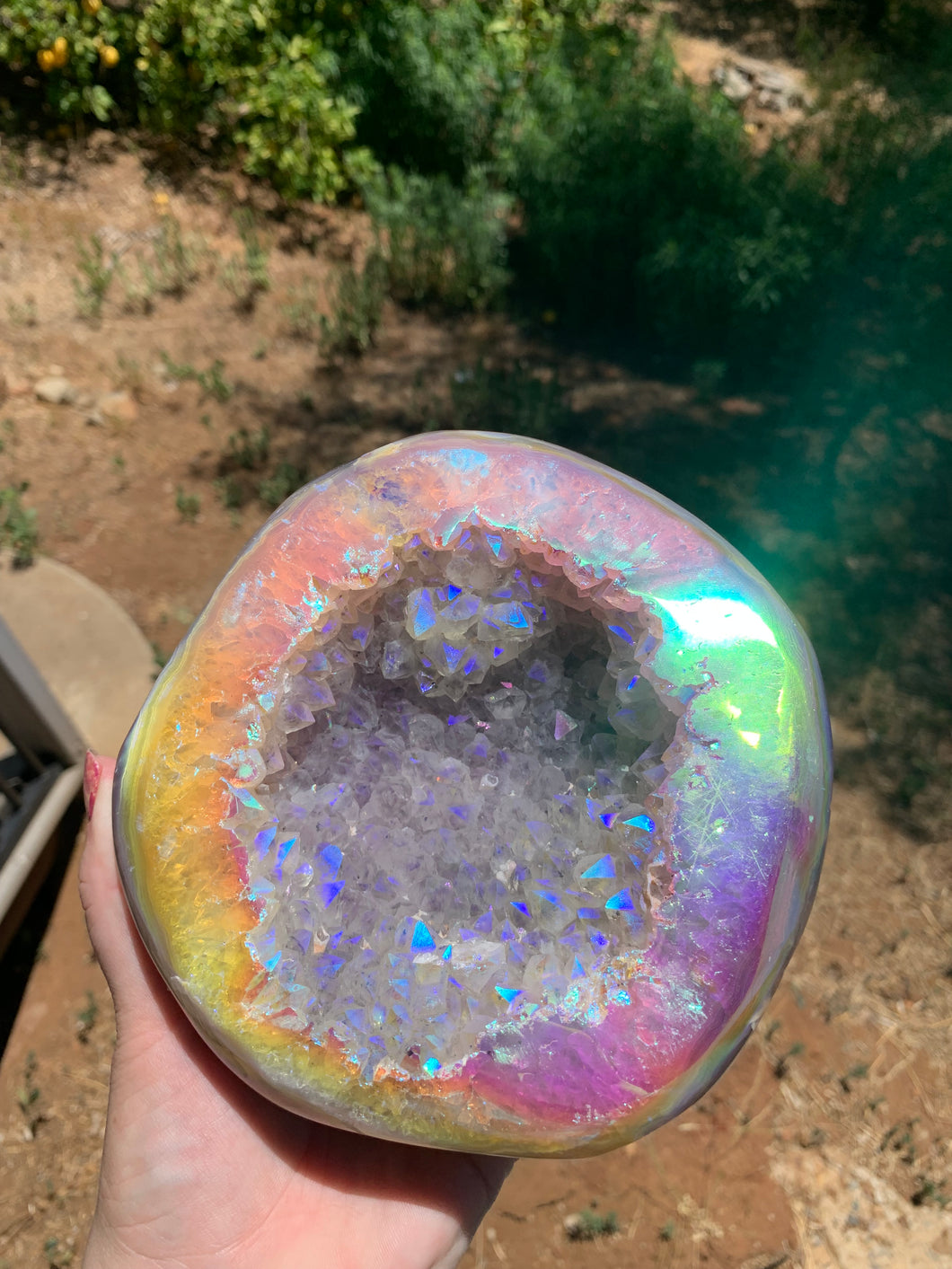 Aura Agate Bowl