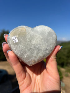 Lavender Botryoidal Agate Heart Flat Back