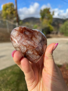 Fire Quartz w Rainbows