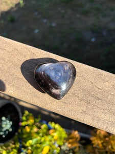 Gem Lepidolite Heart