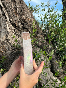 Large Aura Amethyst Slab