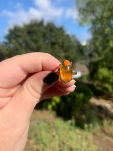 Amber Sterling Silver Rings *Variety