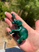 Load image into Gallery viewer, Malachite Elephant