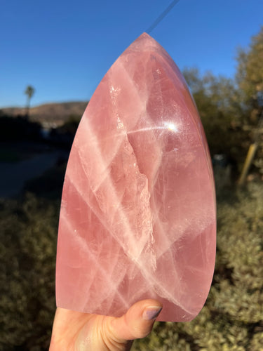 Rose Quartz XL Flame Grade AA