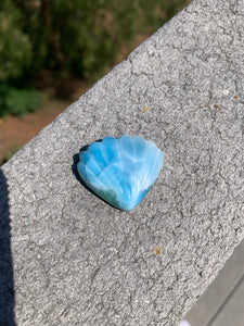 Larimar Shell Cabochon 70PA