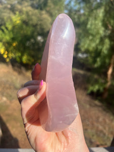 Rose Quartz Moon Dish