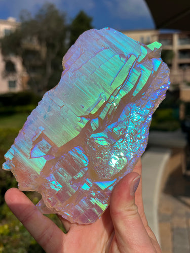 Aura Quartz Elestial Shard