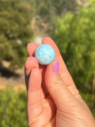 Larimar Sphere