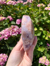 Load image into Gallery viewer, Pink Amethyst Druzy Heart on Stand