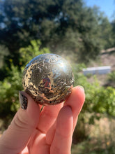 Load image into Gallery viewer, Pyrite Sphere 47mm