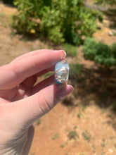 Load image into Gallery viewer, Larimar Sterling Silver Tear Drop Pendant Grade AAA