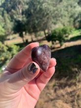 Load image into Gallery viewer, Gem Lepidolite Heart