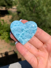 Load image into Gallery viewer, Larimar Rounded Heart 180PA