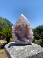 Load image into Gallery viewer, Pink Amethyst Druzy Flame