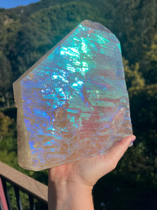 Aura Quartz Elestial Tower