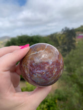 Load image into Gallery viewer, Ocean Jasper 5th vein Sphere 64mm