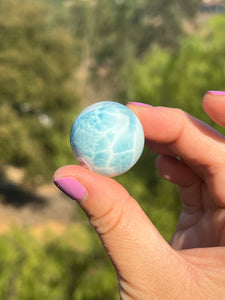 Larimar Sphere