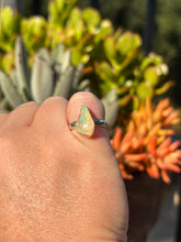 Load image into Gallery viewer, Opal Rough Sterling Silver Size 6 Ring