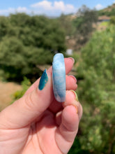 Load image into Gallery viewer, Larimar Shell Cabochon 105X