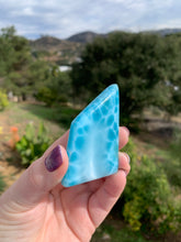 Load image into Gallery viewer, Sa.ra.sha Reserved Larimar Rounded Geometric Pt 2