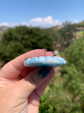 Load image into Gallery viewer, Larimar Shell Cabochon 140AC