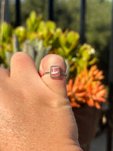 Load image into Gallery viewer, Rhodochrosite Size 5 Sterling Silver Ring