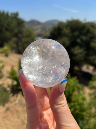 Quartz Rainbow Sphere