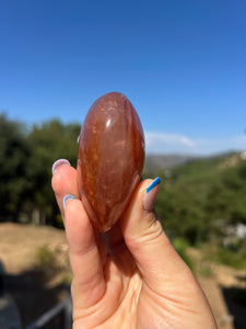 Fire Quartz Puffy Heart