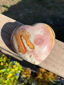 Polychrome Jasper Heart