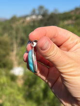 Load image into Gallery viewer, Larimar Oval Dark Pendant