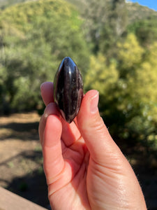 Gem Lepidolite Heart