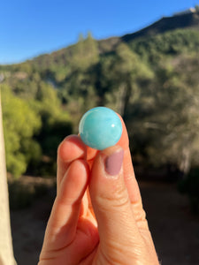 Larimar Dark Translucent Sphere