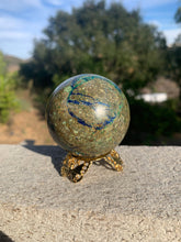 Load image into Gallery viewer, Malachite Azurite Sphere 56mm