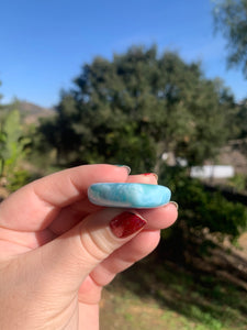 Larimar Rounded Heart