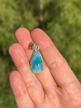 Load image into Gallery viewer, Larimar Teardrop Pendant