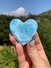 Load image into Gallery viewer, Larimar Rounded Heart 175BB