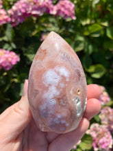 Load image into Gallery viewer, Pink Amethyst Druzy Flame