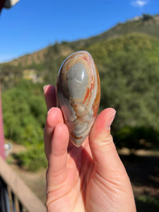 Polychrome Jasper Heart