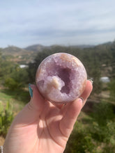 Load image into Gallery viewer, Lavender Pink Amethyst Sphere 62mm